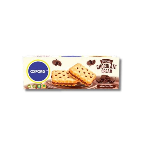Bánh Quy Kẹp Kem Sô Cô La Oxford 125G