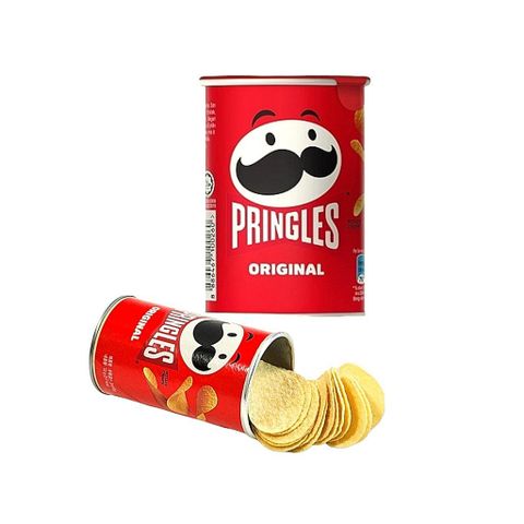 Khoai Tây Chiên Pringles Vị Tự Nhiên Hộp 42G - Đỏ