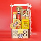 Giỏ Quà Tết PHÚ QUÝ 2453 - Vang Đỏ Nhập Khẩu Ý