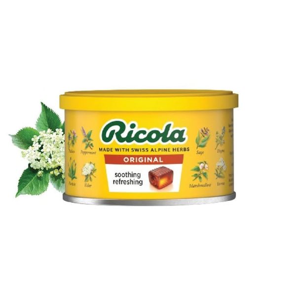 Kẹo Thảo Mộc Ricola Original Herbs 100G
