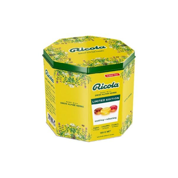 Kẹo Thảo Mộc Ricola Swiss Herb Limited Edition 100G