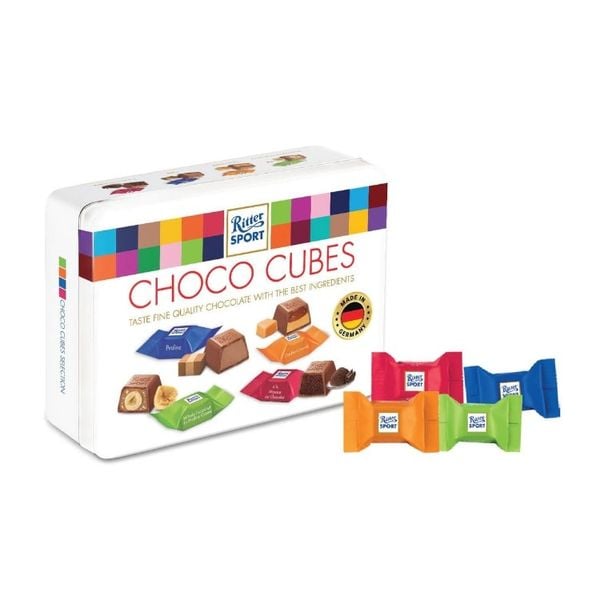 Chocolate Viên Hỗn Hợp Ritter Sport Cubes 192G