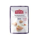 Gan Vịt Đông Lạnh Nhập Khẩu Pháp - Duck Foie Gras Slice 25/40G - Rougie