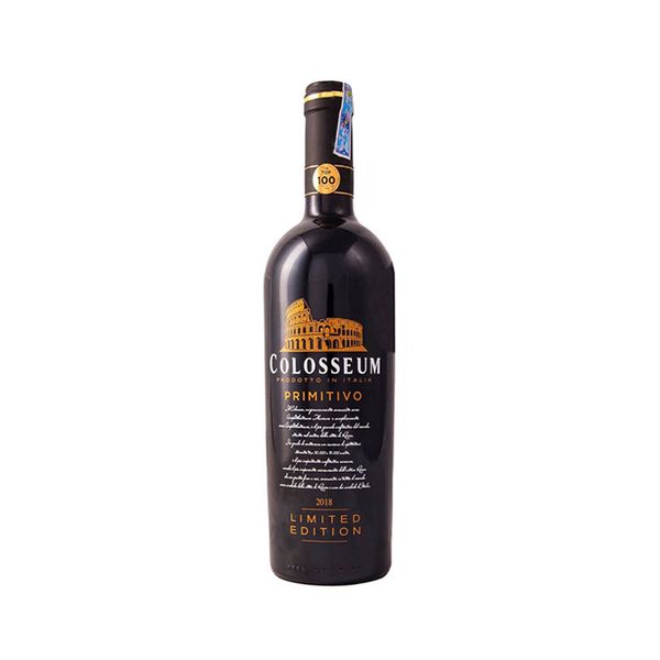 Rượu vang Ý Colosseum Primitivo 2018 - 750ml