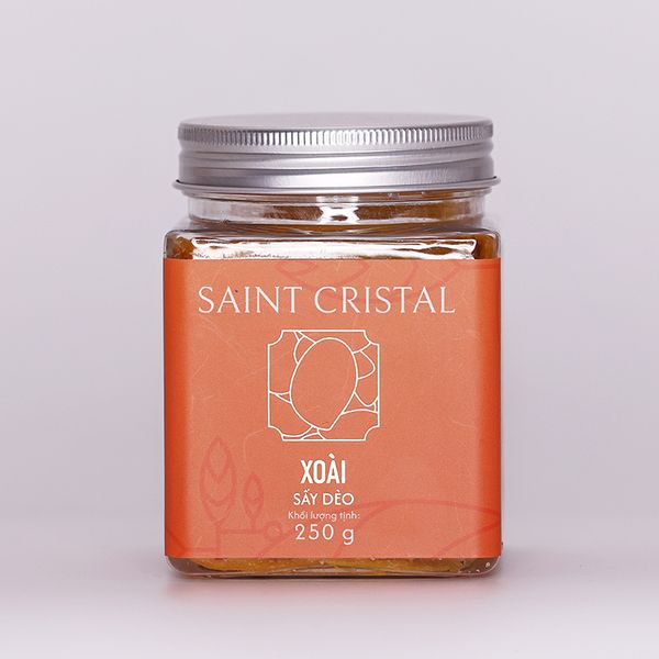Xoài Lát Sấy Dẻo Saint Cristal 250G