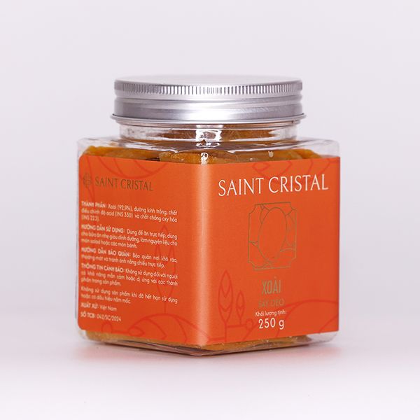 Xoài Lát Sấy Dẻo Saint Cristal 250G