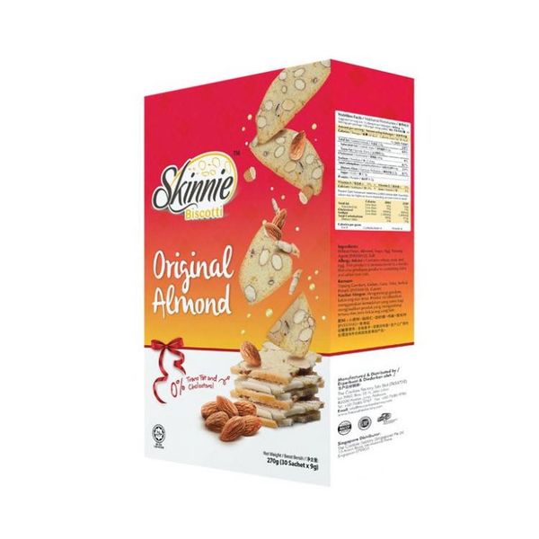 Bánh Hạnh Nhân Skinnie 270G