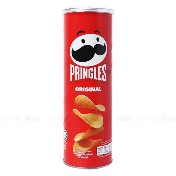 Khoai Tây Chiên Pringles Vị Tự Nhiên Hộp 102 g - Đỏ