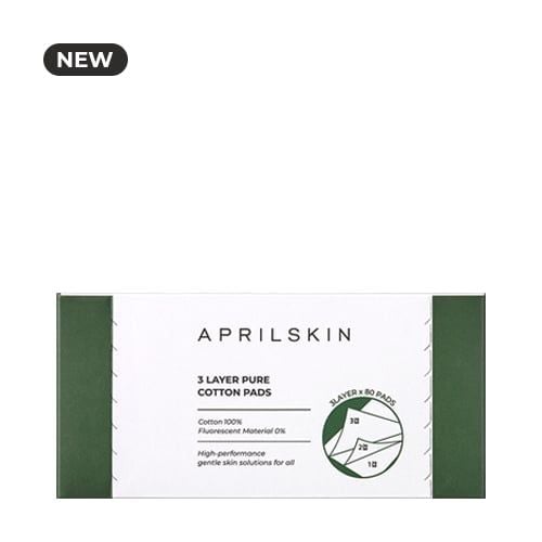  Bông tẩy trang 3 lớp Aprilskin (80 miếng) 