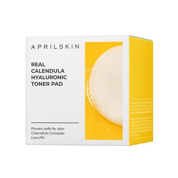  Toner dạng pad Real Calendula Hyaluronic Toner Pad 