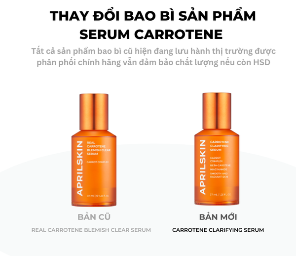  Set Carrotene Làm Dịu & Sạch Mụn 