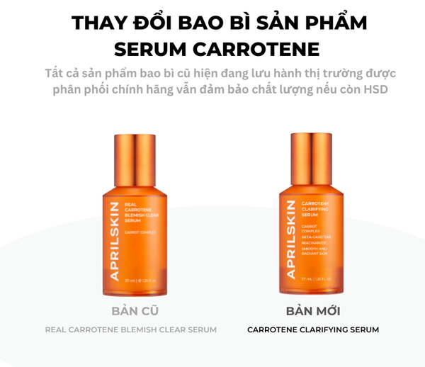  Tinh chất Sạch mụn Carrotene Clarifying Serum 