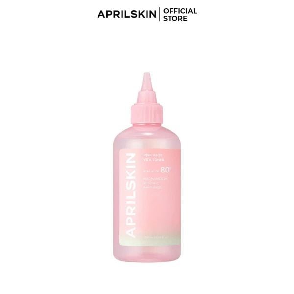  Toner Nha Đam Hồng dưỡng ẩm sáng da Pink Aloe Vita Toner 