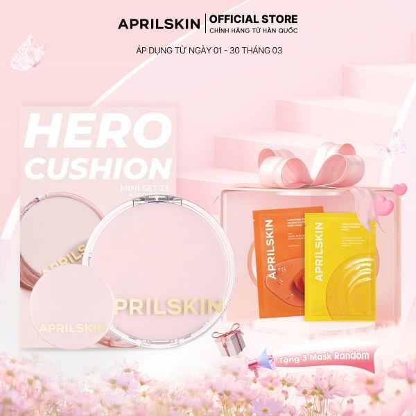  [DATE: 09/2025] Phấn nước Blossom Hero Cushion (12g+3.5g) #23 