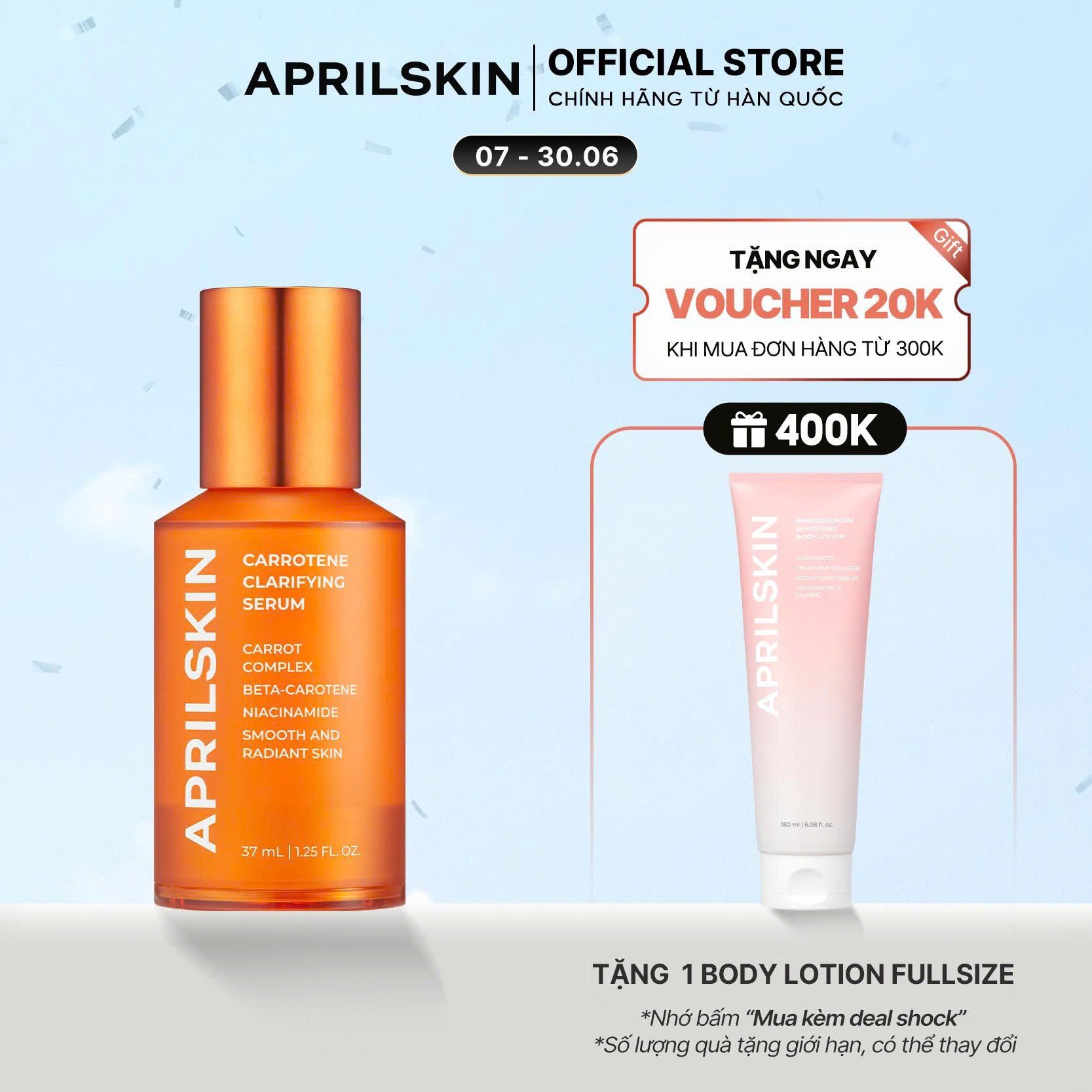  Tinh chất dưỡng da Carrotene Clarifying Serum * 