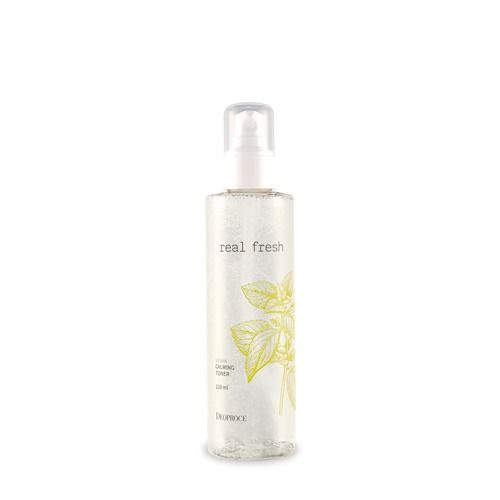 [TONER THẢO MỘC] Cân Bằng Dưỡng Ẩm Chiết Xuất 8 Loai Thảo Mộc  DEOPROCE Real Fresh Vegan Calming Toner 210ml