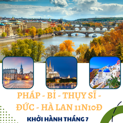 [CHÂU ÂU 11N10Đ] KHÁM PHÁ 5 CHÂU THỤY SĨ | HÀ LAN | PHÁP| ĐỨC | BỈ 2024