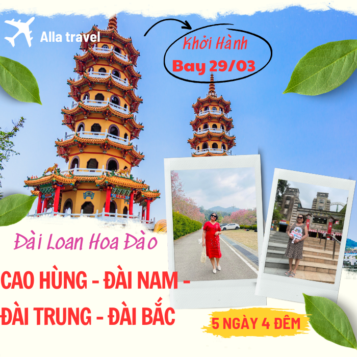 [CAO HÙNG - 5N4Đ] MÙA HÈ ĐÀI LOAN DU THUYỀN TRÊN HỒ NHẬT NGUYỆT