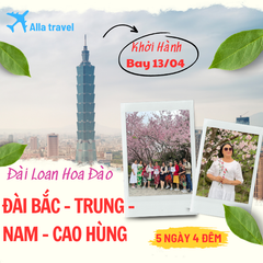 [ĐÀI BẮC - 4N4Đ] VIVU MÙA HÈ XỨ ĐÀI TRUNG |CAO HÙNG | ĐÀI NAM | ĐÀI BẮC