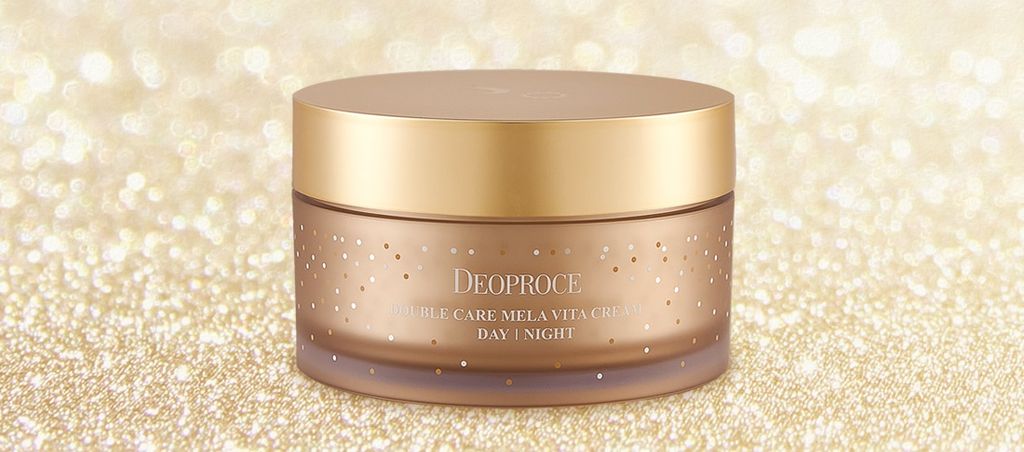 [KEM NÁM NGÀY & ĐÊM] Đánh Bay Nám Chiết Xuất Vitamin B & C DEOPROCE Double Care Mela Vita Cream Day & Night 150ml