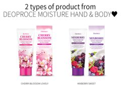 [KEM DƯỠNG TOÀN THÂN] Chiết Xuất Quả Việt Quất & Mâm Xôi Deoproce Mixberry Sweet Moisture Hand & Body 100ml