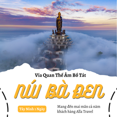 [TÂY NINH]  VIẾNG NÚI BÀ ĐEN | PHẬT DI LẠC | VƯỜN NHO ĐEN 1 NGÀY