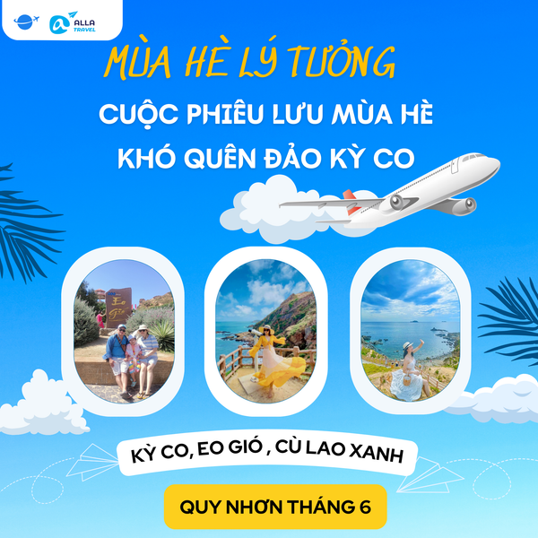 [QUY NHƠN 3N2Đ] MÙA HÈ BIỂN KHÁM PHÁ ĐẢO KỲ CO EO GIÓ | ĐẢO CÙ LAO XANH