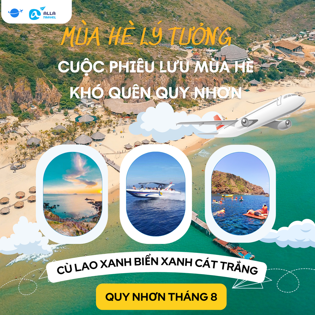 [QUY NHƠN 3N2Đ] MÙA HÈ BIỂN KHÁM PHÁ ĐẢO KỲ CO EO GIÓ | ĐẢO CÙ LAO XANH