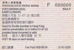 Visa Du Lịch HongKong