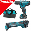 Bộ máy khoan cắt dùng pin Makita CLX206SX1 12V