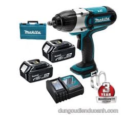 Máy siết bu lông dùng pin Makita DTW450RME 18V