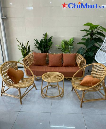 Bộ Sofa mây nhựa - Chimart – chimart.vn