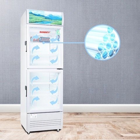 Tủ Mát Inverter VH 358W3L Dàn Nhôm 350 Lít