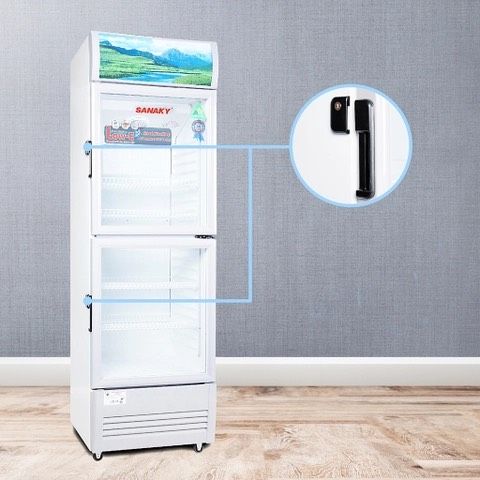 Tủ mát inverter VH 308W3L Low-E 240 Lít, 2 cánh trên dưới