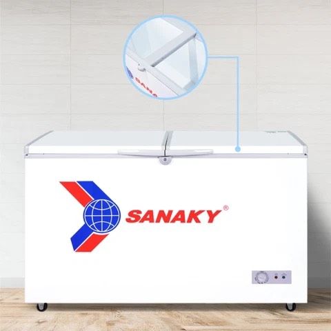 Tủ đông Sanaky VH 365A2, 270 lít 1 ngăn đông, dàn lạnh nhôm