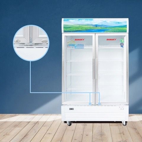 Tủ mát Inverter VH 1009HP3, 900 Lít, Tủ mát dung tích lớn dàn đồng