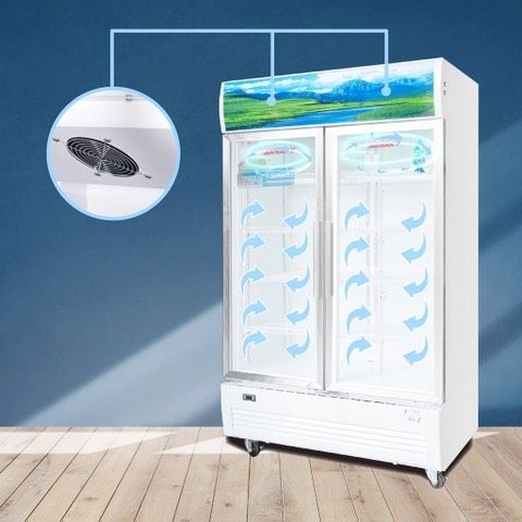 Tủ mát VH 1209HP, dung tích lớn 1100 Lít, dàn đồng