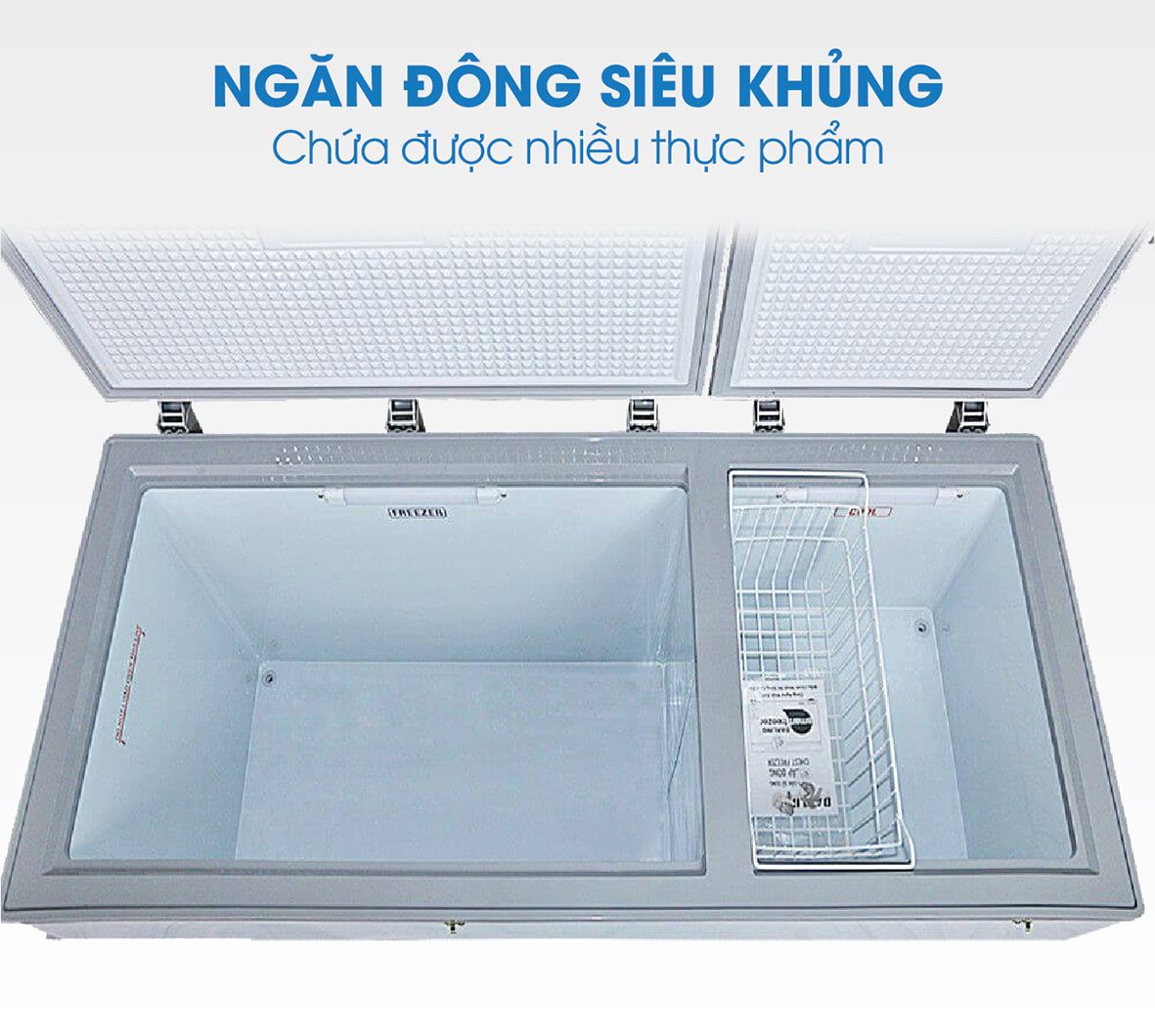 Tủ Đông DMF-7699WSI-4 2 Dàn Lạnh Darling Inverter