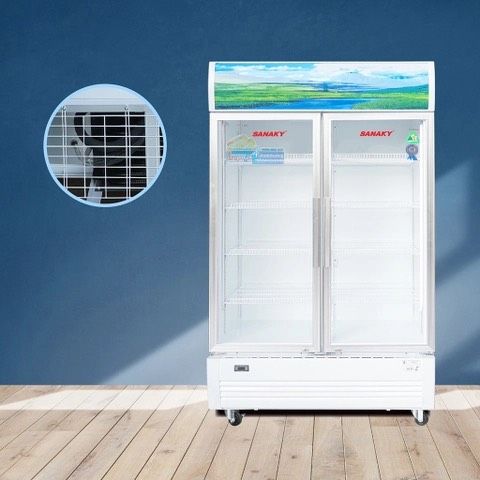 Tủ mát VH 1009HP3, 900 Lít, Tủ mát dung tích lớn dàn đồng