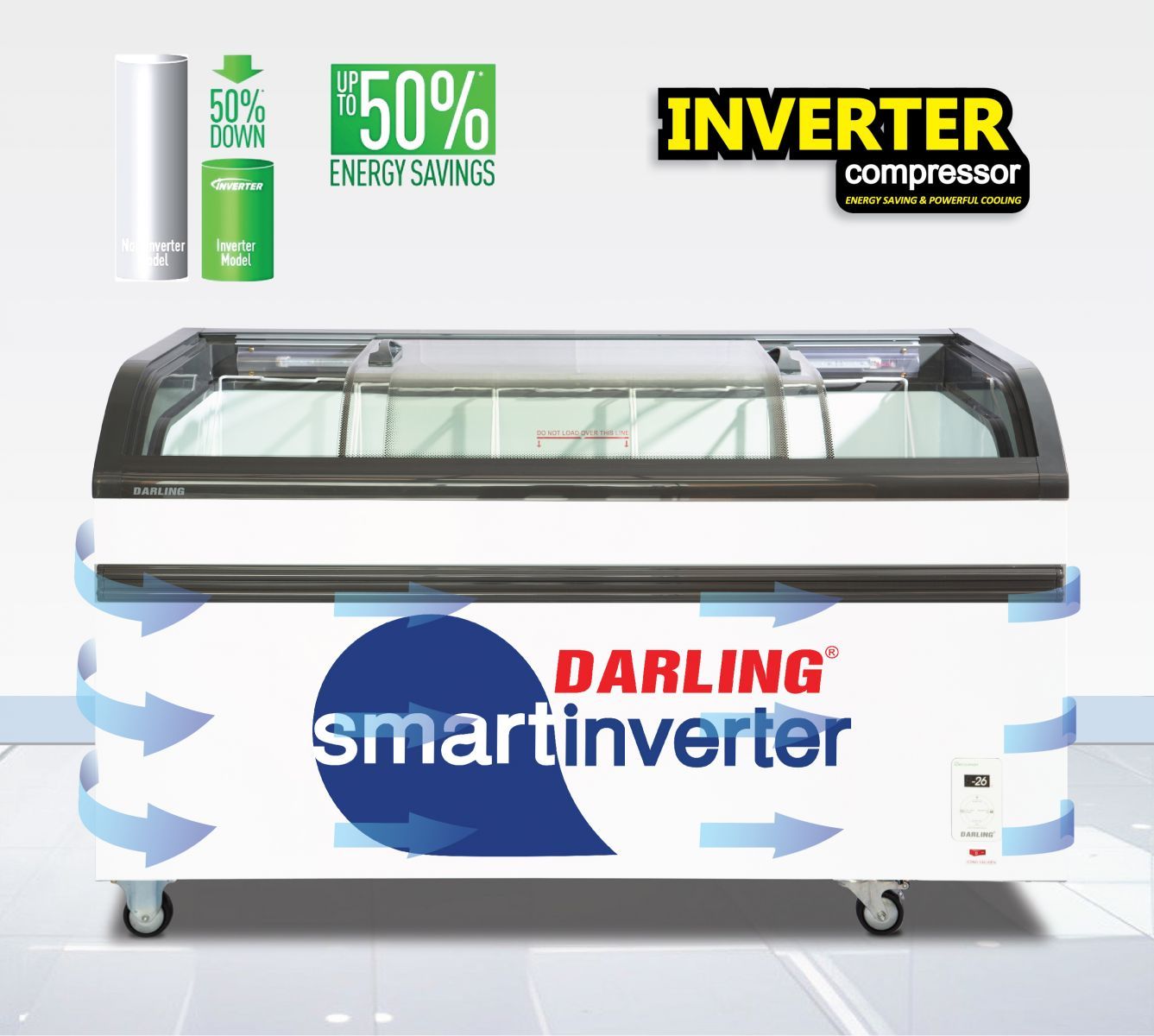 TỦ KEM THÔNG MINH DMF-9079ASKI - INVERTER