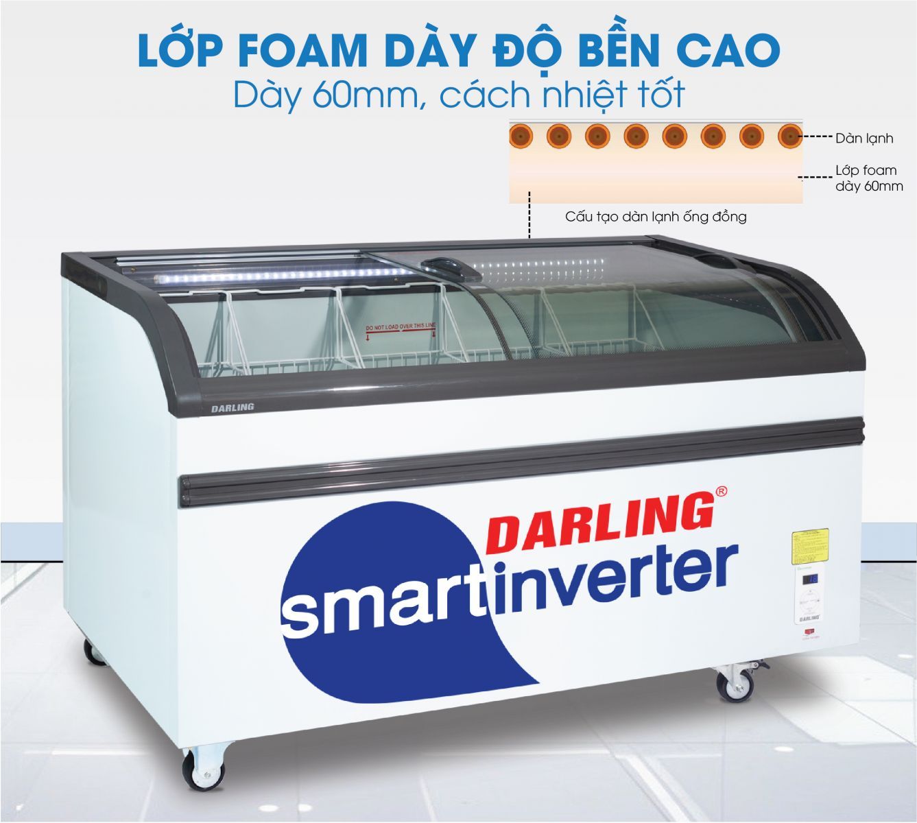 TỦ KEM THÔNG MINH DMF-9079ASKI - INVERTER