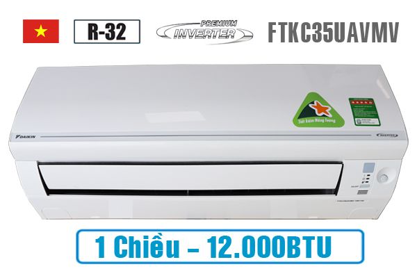 Máy lạnh Daikin 1.5 HP Inverter FTKC35UAVMV