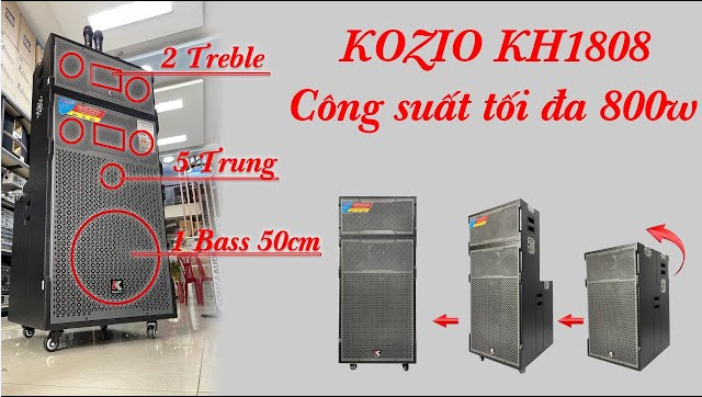 Loa gập KOZIO KH-1808