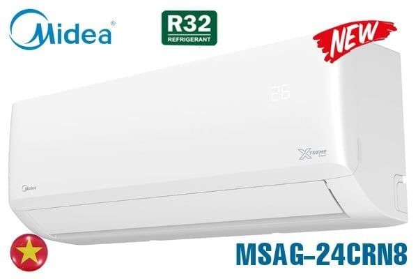 Máy lạnh Midea 2.5HP MSAG-24CRN8