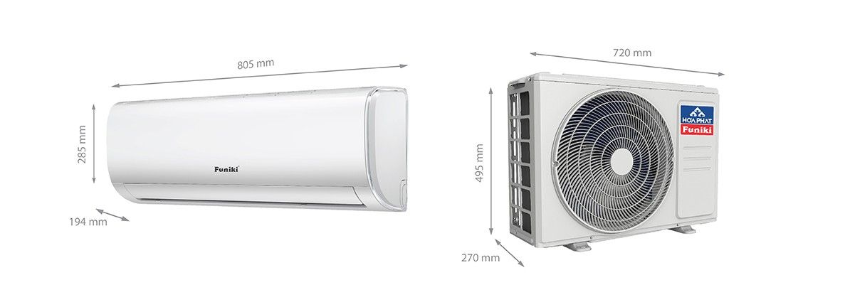 Máy Lạnh HSC 09TMU.M6 Funiki 9000BTU 1 chiều