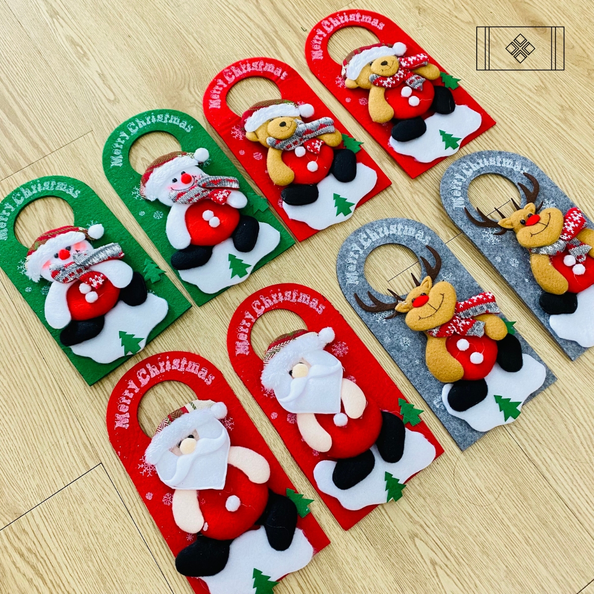  BỘ SƯU TẬP TÚI ĐỰNG QUÀ NOEL 