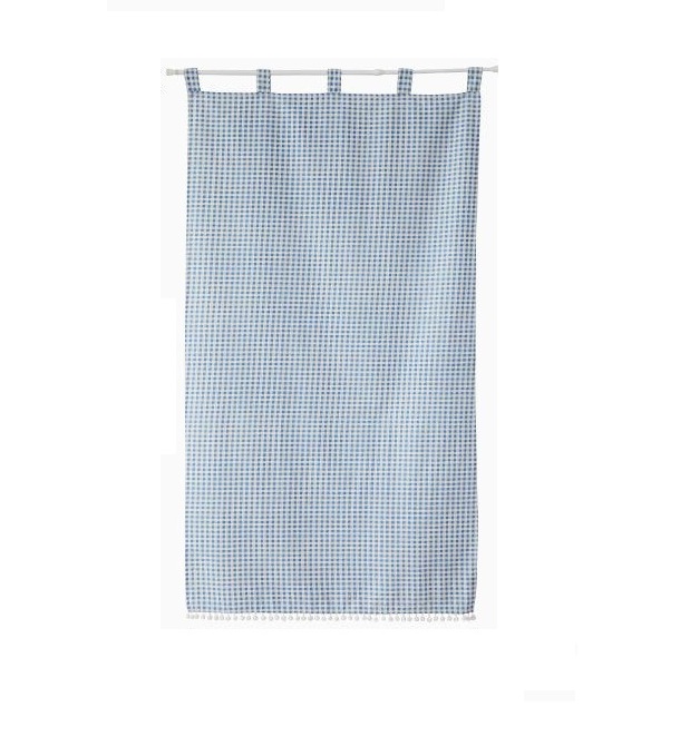  One piece striped jacquard curtain 