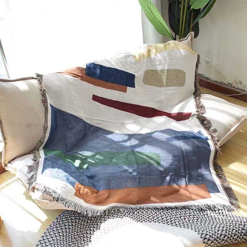  Thảm dệt trừu tượng 