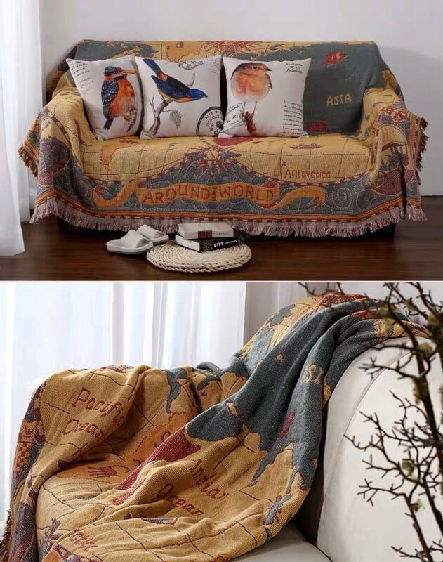  Thảm dệt bản đồ 