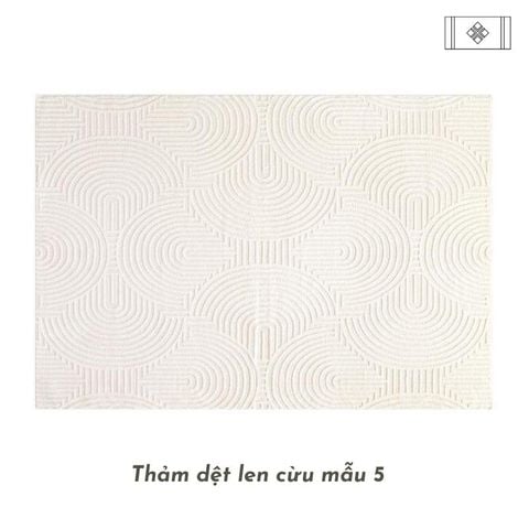  THẢM DỆT LEN CỪU NEW ZEALAND - MẪU 5 